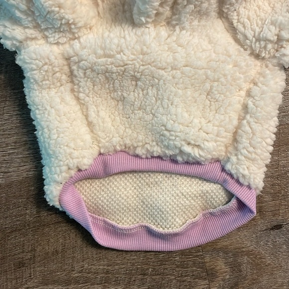 Top Paw Dog Apparel Unicorn White Purple Fleece Rose Gold Horn Hooded Costume XS - Picture 8 of 14